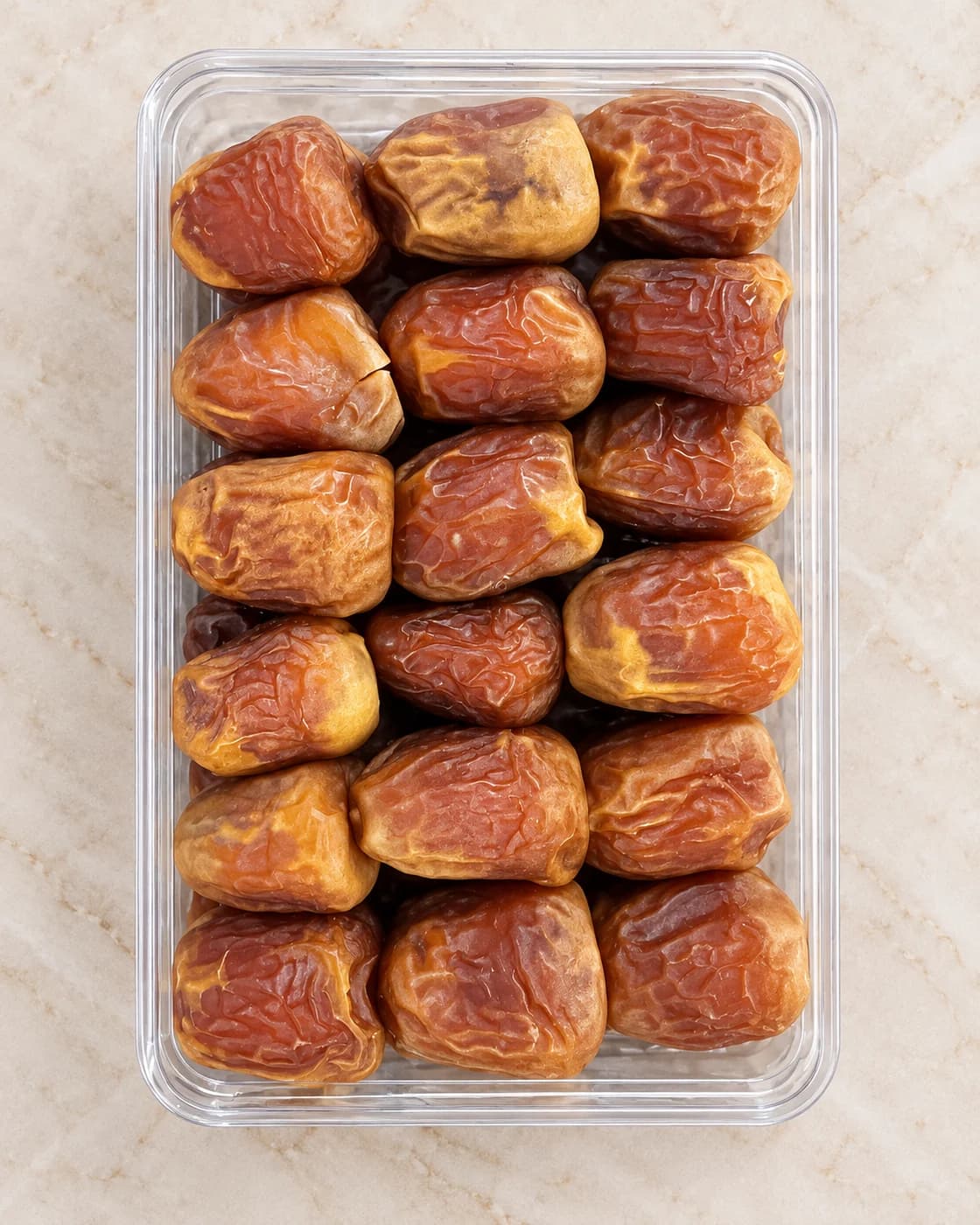 The Galaxy Outing Box from above, the dates laid in three rows