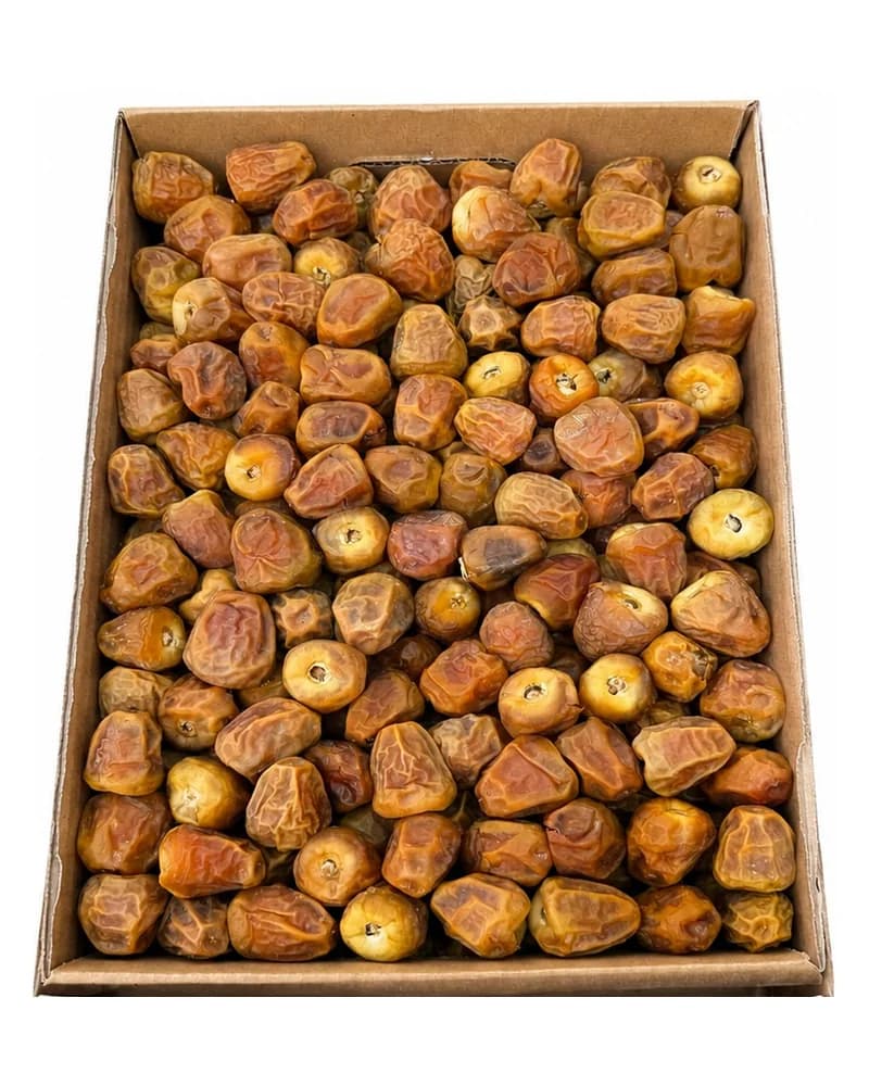 A 3 kg carton of Mufattal Everyday seen from above